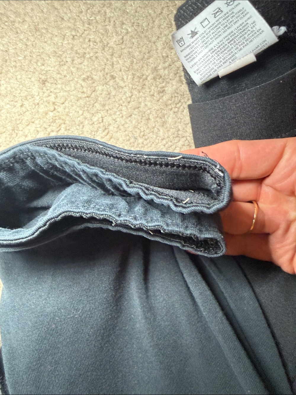 Nike Black Leggings, Gray Joggers & White Shorts Set (lot of 4) - Picture 8 of 11